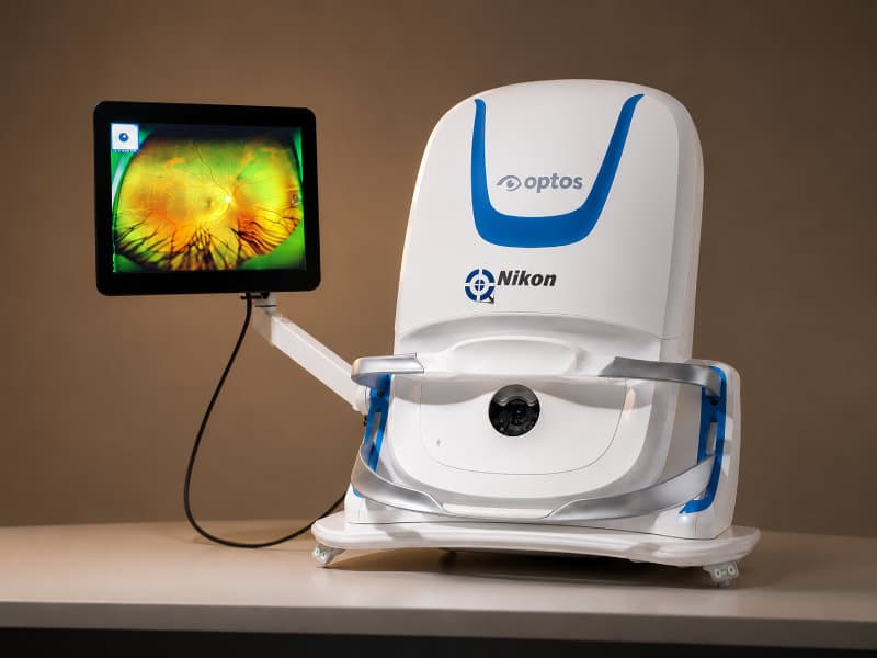 Diagnostic equipment at Senoia Eyecare